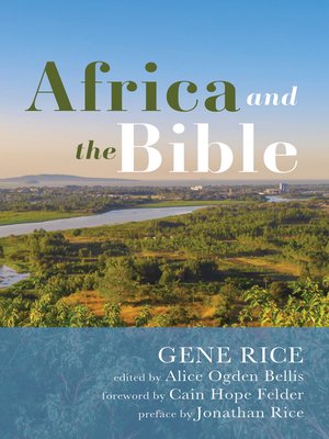 cover image of Africa and the Bible